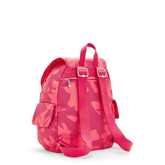 Mochilas Kipling City Pack Small Printed Rosas | MX 1517GS